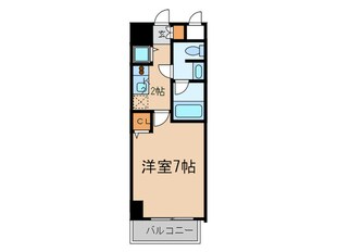 カレント新栄の物件間取画像